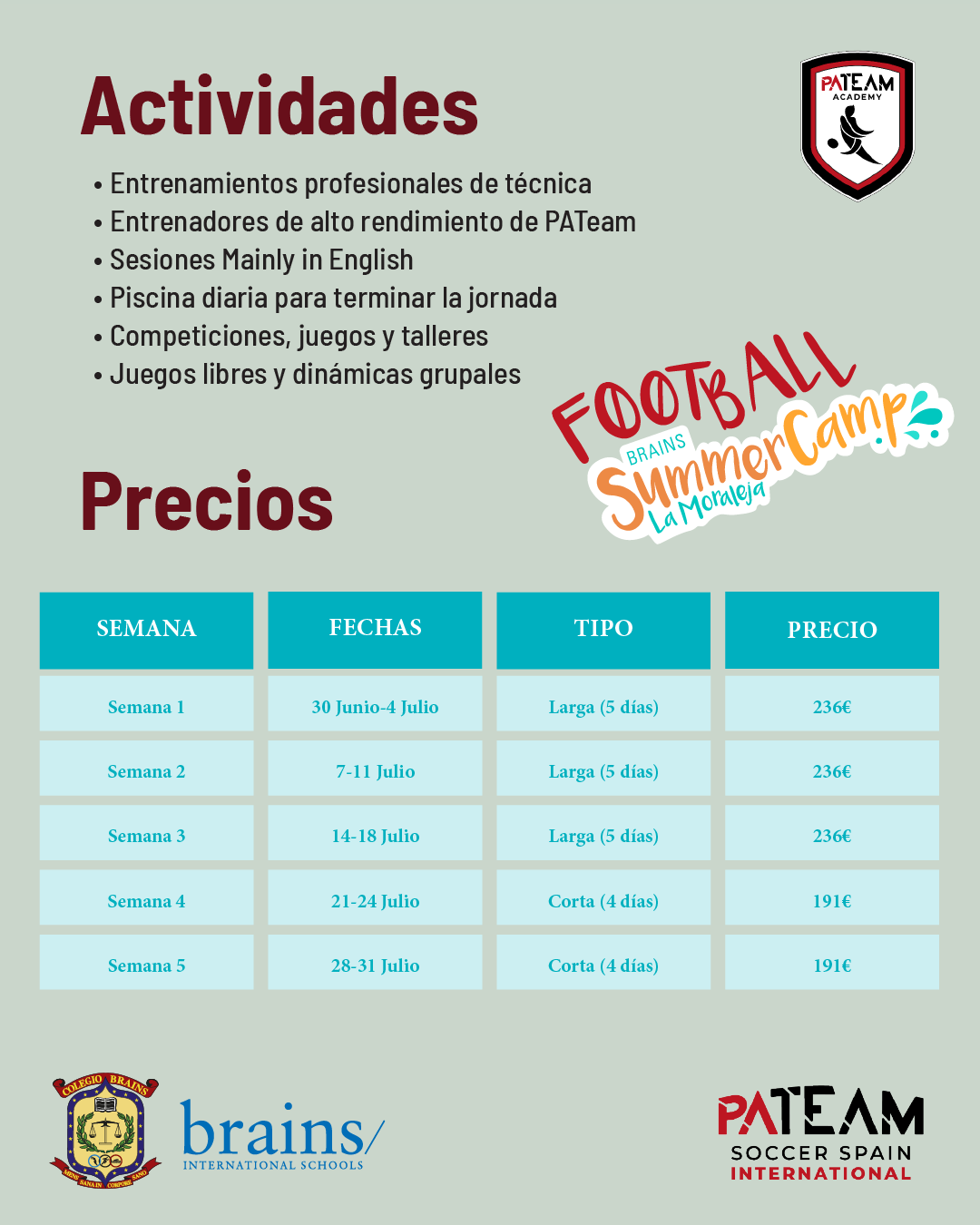 English Football Camp 25 (2009-2018)