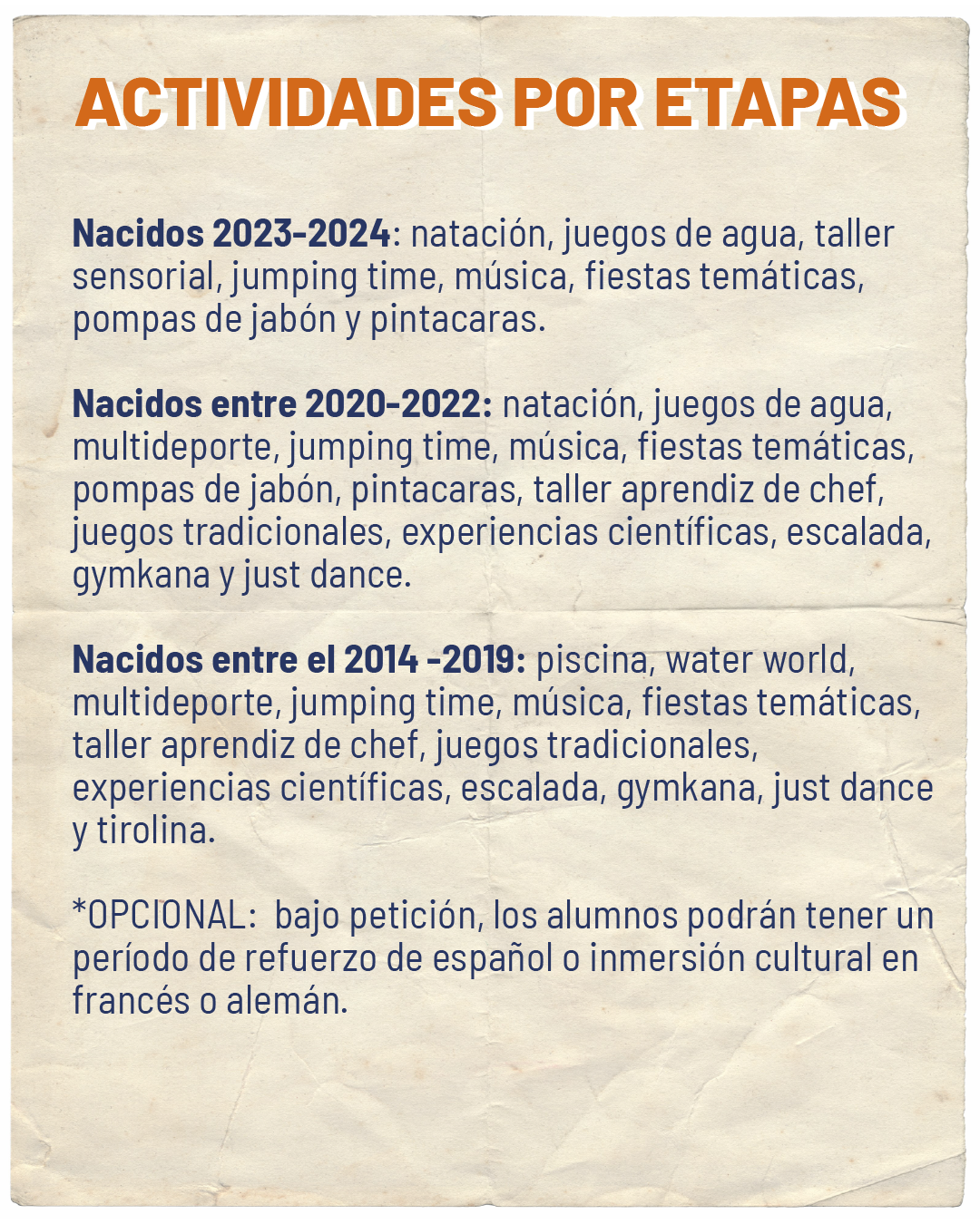 Brains Around the World (alumnos nacidos desde el 2014 al 2019)