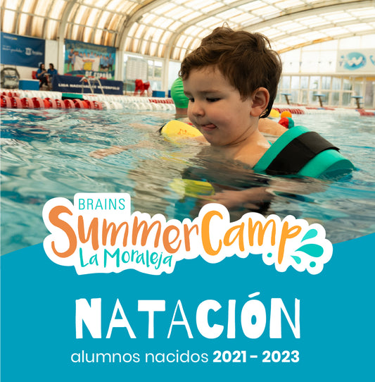 Curso intensivo de natación alumnos nacidos en 2021 - 2022 - 2023